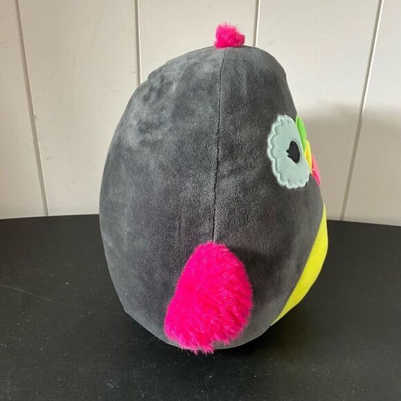 Squishmallows Tito the Toucan Blacklight 9 Inch Plush Toy - Picture 4 of 7